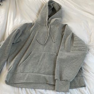 All saints women gray hoodie - size S